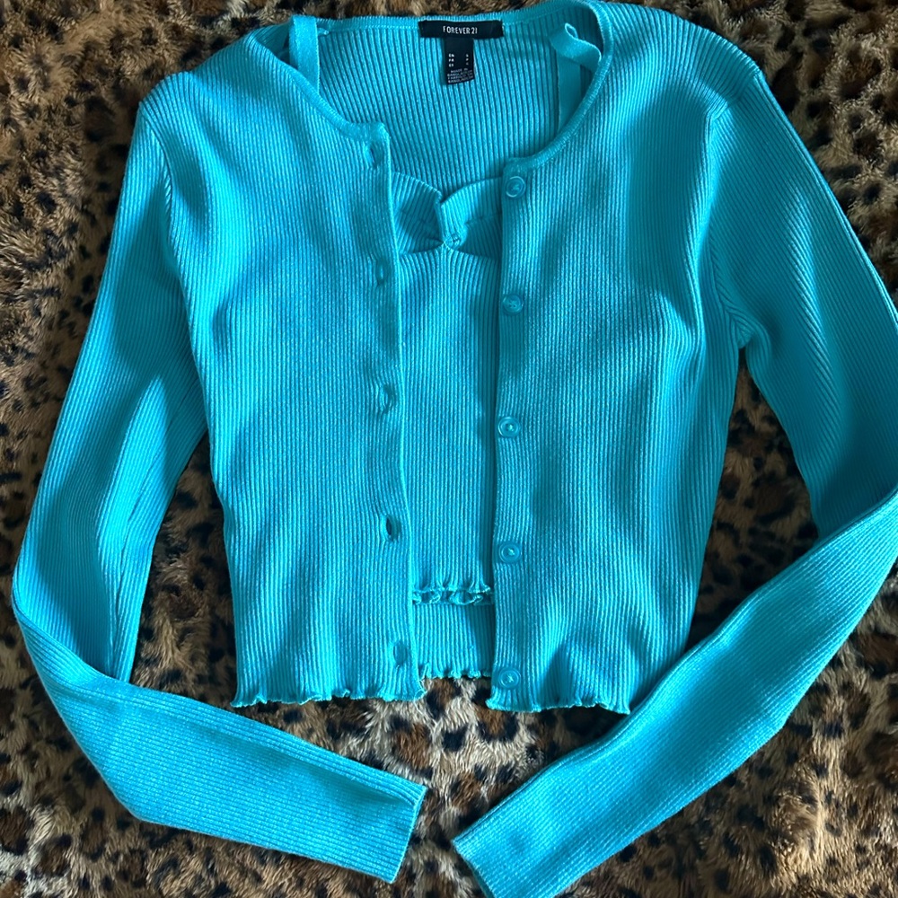 Cute blue set